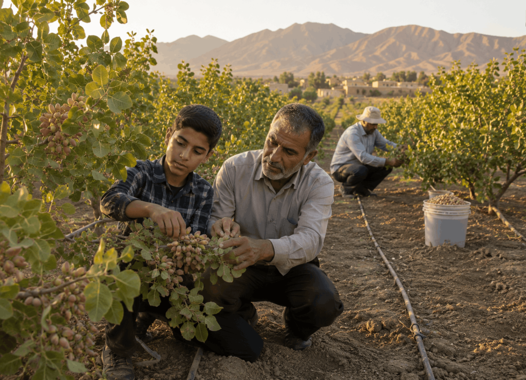 نعیم آباد، پسته؛ میراثی که هر نسل برای نسل بعد کاشته است